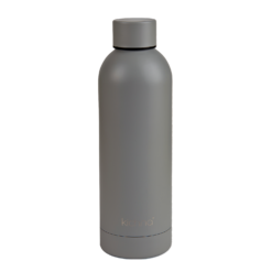 Stainless Steel Soft Touch Bottle - Grey