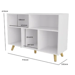 Kids Compact Storage Unit With Legs - White -Curver Shop 13277674 1184929069674892