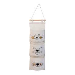 Kids 3 Pocket Hanging Organiser - Polar Bear -Curver Shop 13277677 1034929069112746