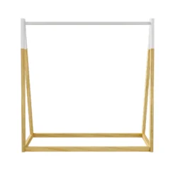 Kids A-Frame Clothes Rail - Natural & White 10 Kids A-Frame Clothes Rail - Natural & White -Curver Shop 13277679 1004929069136773