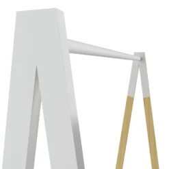 Kids A-Frame Clothes Rail - Natural & White 12 Kids A-Frame Clothes Rail - Natural & White -Curver Shop 13277679 1994929069199977