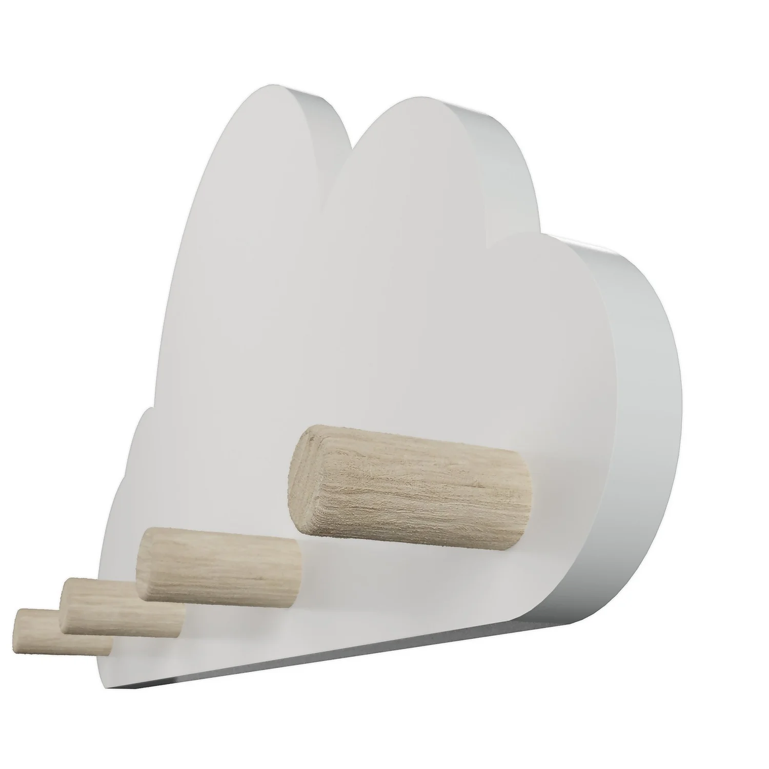Kids Cloud Shelf With Hooks 5 Kids Cloud Shelf With Hooks - Image 5