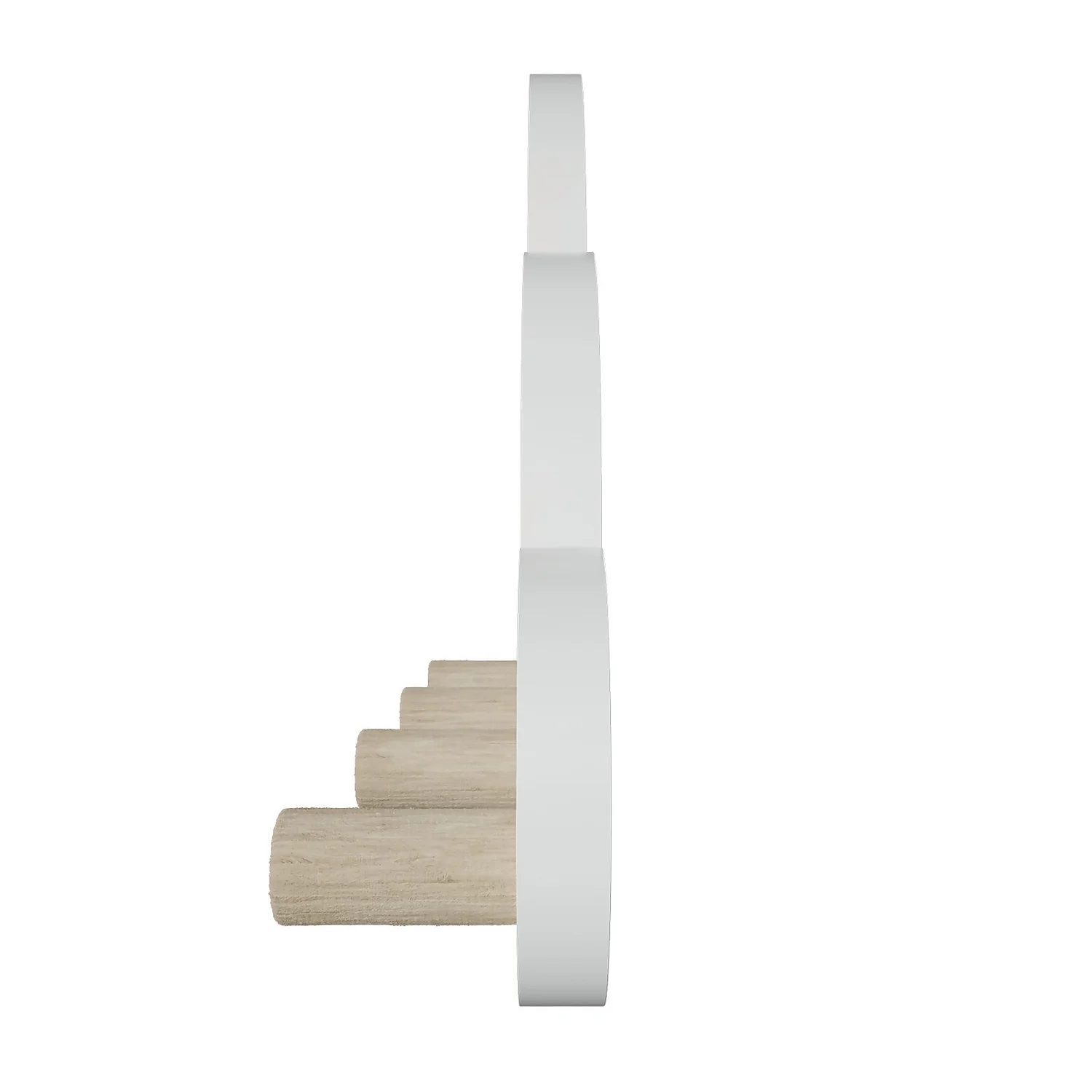 Kids Cloud Shelf With Hooks 6 Kids Cloud Shelf With Hooks - Image 6