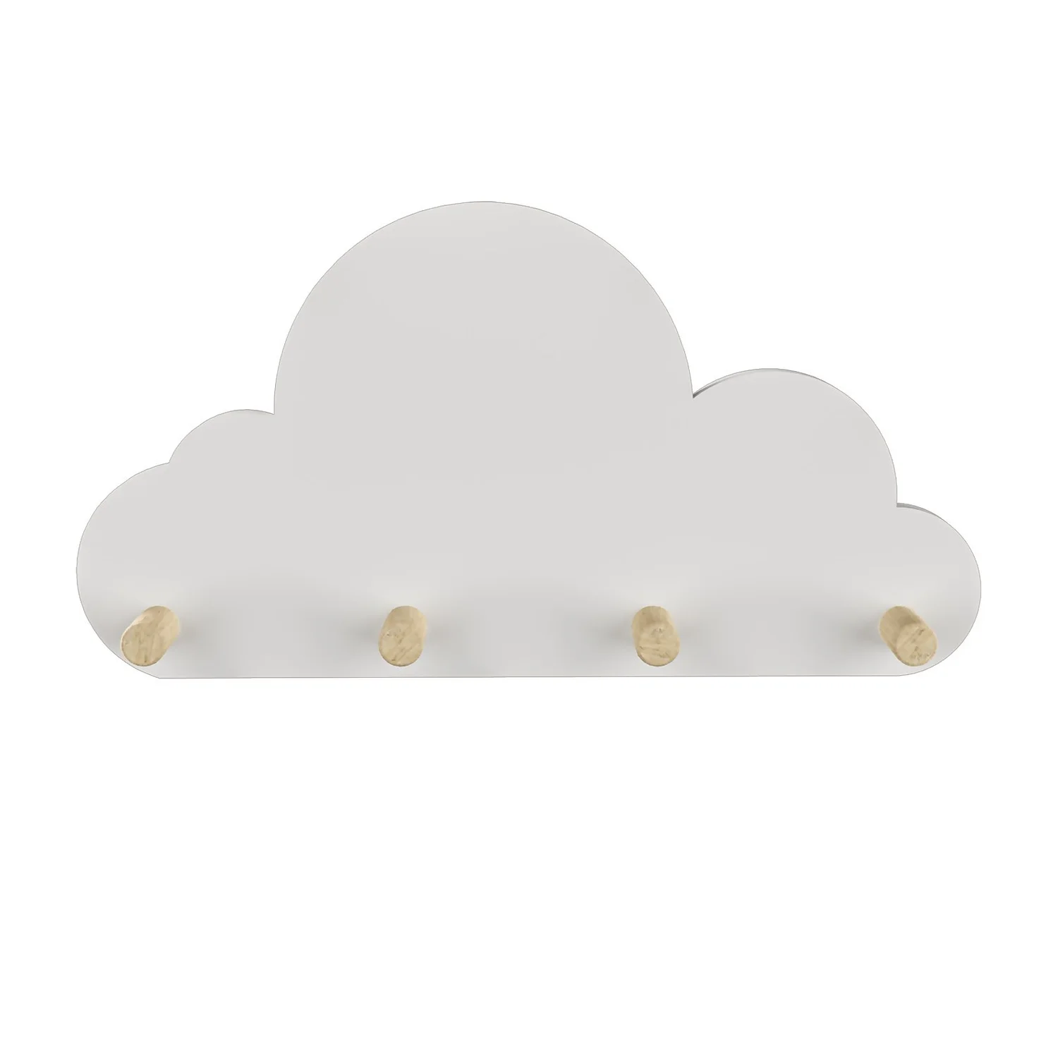Kids Cloud Shelf With Hooks 4 Kids Cloud Shelf With Hooks - Image 4
