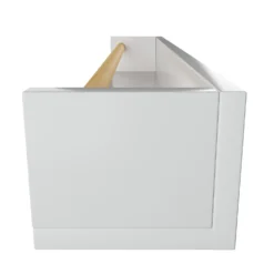 Kids Storage Rail Bookshelf - White & Natural -Curver Shop 13277681 6084928016567546