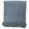 Chenille Throw - Slate - 150x180cm