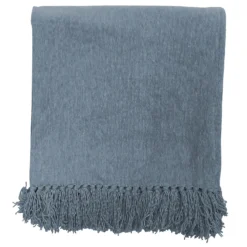 Chenille Throw - Slate - 150x180cm