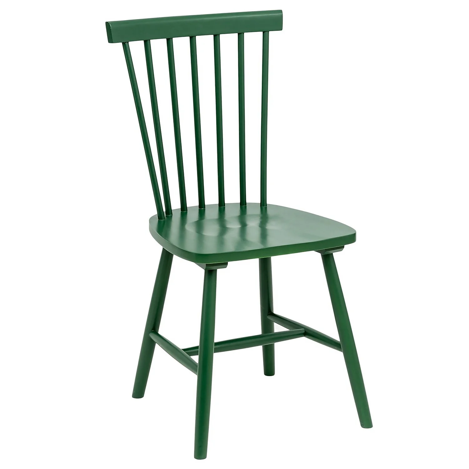 The Spindle Chair - Set Of 2 - Forest Green 3 The Spindle Chair - Set Of 2 - Forest Green - Image 3