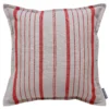 Country Living Croyde Stripe Cushion - Red