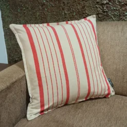 Country Living Croyde Stripe Cushion - Red -Curver Shop 13470277 9304929621031452
