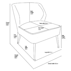 The Accent Chair - Cream -Curver Shop 13514414 9195014368838149