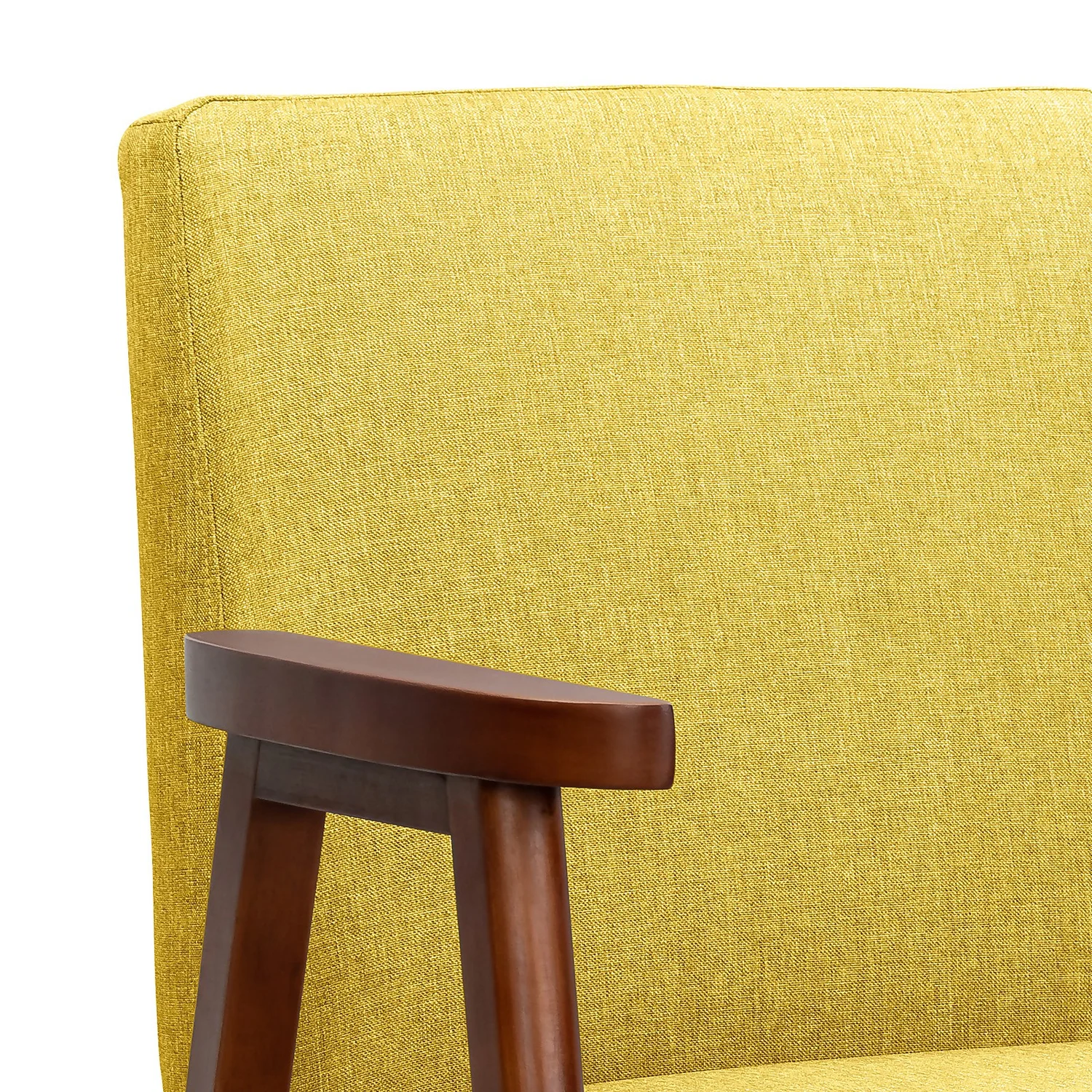 Alex Mid Century Armchair - Ochre 5 Alex Mid Century Armchair - Ochre - Image 5