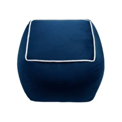 Pippa Square Pouffe - Blue -Curver Shop 13514423 2324997230008537