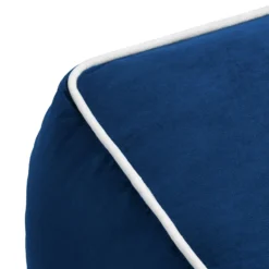Pippa Square Pouffe - Blue -Curver Shop 13514423 6424997230071858