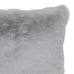 Faux Fur Rabbit Cushion - 45x45cm - Vapour -Curver Shop 13552792 8554964335813104