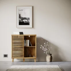 Erik Slatted Petite Sideboard -Curver Shop 13642846 7774967648191698