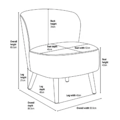 Amy Occasional Chair - Grey 15 Amy Occasional Chair - Grey -Curver Shop 13644148 1915009660432334