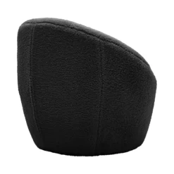 Bernie Boucle Chunky Tub Chair - Black 11 Bernie Boucle Chunky Tub Chair - Black -Curver Shop 13644161 1124997056857576