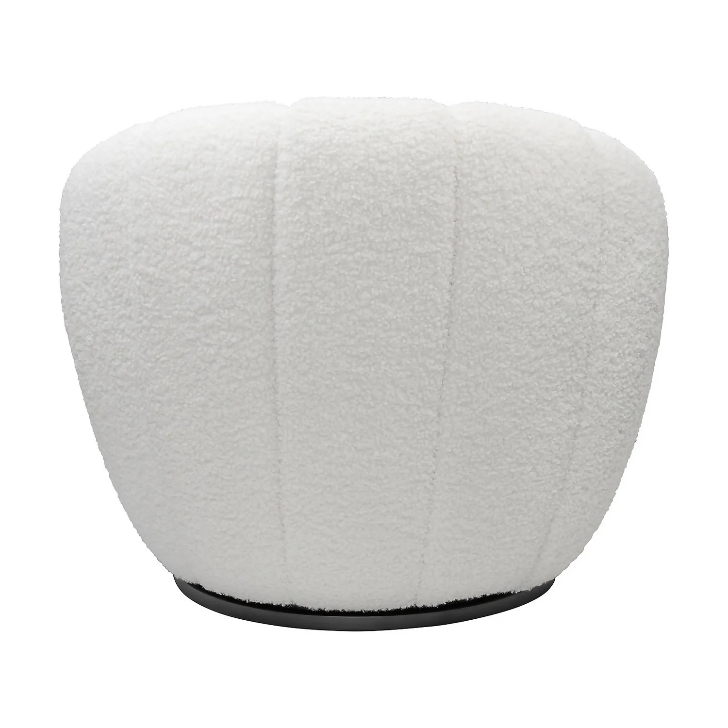 Brody Boucle Tub Armchair - Cream 4 Brody Boucle Tub Armchair - Cream - Image 4