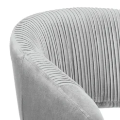 Georgette Pleated Office Chair - Grey 9 Georgette Pleated Office Chair - Grey -Curver Shop 13644180 1275004227832276