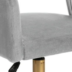 Georgette Pleated Office Chair - Grey 10 Georgette Pleated Office Chair - Grey -Curver Shop 13644180 7195004227852343