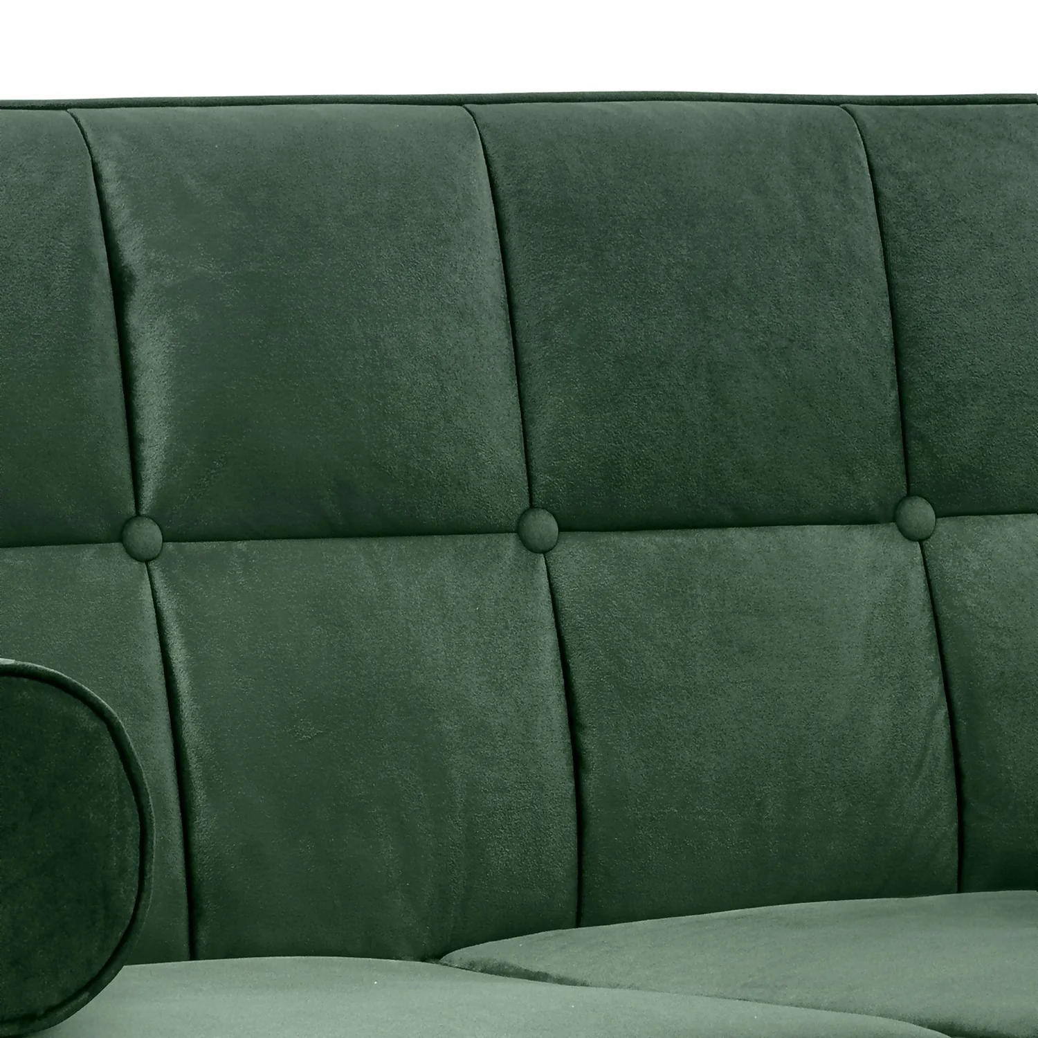 Draper Velvet 2 Seater Sofa In A Box - Green 6 Draper Velvet 2 Seater Sofa In A Box - Green - Image 6