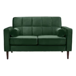 Draper Velvet 2 Seater Sofa In A Box - Green 11 Draper Velvet 2 Seater Sofa In A Box - Green -Curver Shop 13645998 1914978299810930