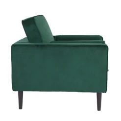 Merlin Velvet Armchair - Emerald -Curver Shop 13667706 1234964355441009