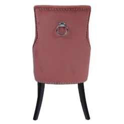 Annabelle Velvet Chairs - Set Of 2 - Rose -Curver Shop 13667707 1154964355020787