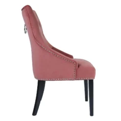 Annabelle Velvet Chairs - Set Of 2 - Rose -Curver Shop 13667707 8984964354961540