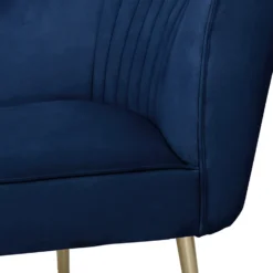 Gigi Velvet Chaise Longue - Midnight -Curver Shop 13698290 1174975247939691