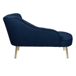 Gigi Velvet Chaise Longue - Midnight -Curver Shop 13698290 1604975247829651