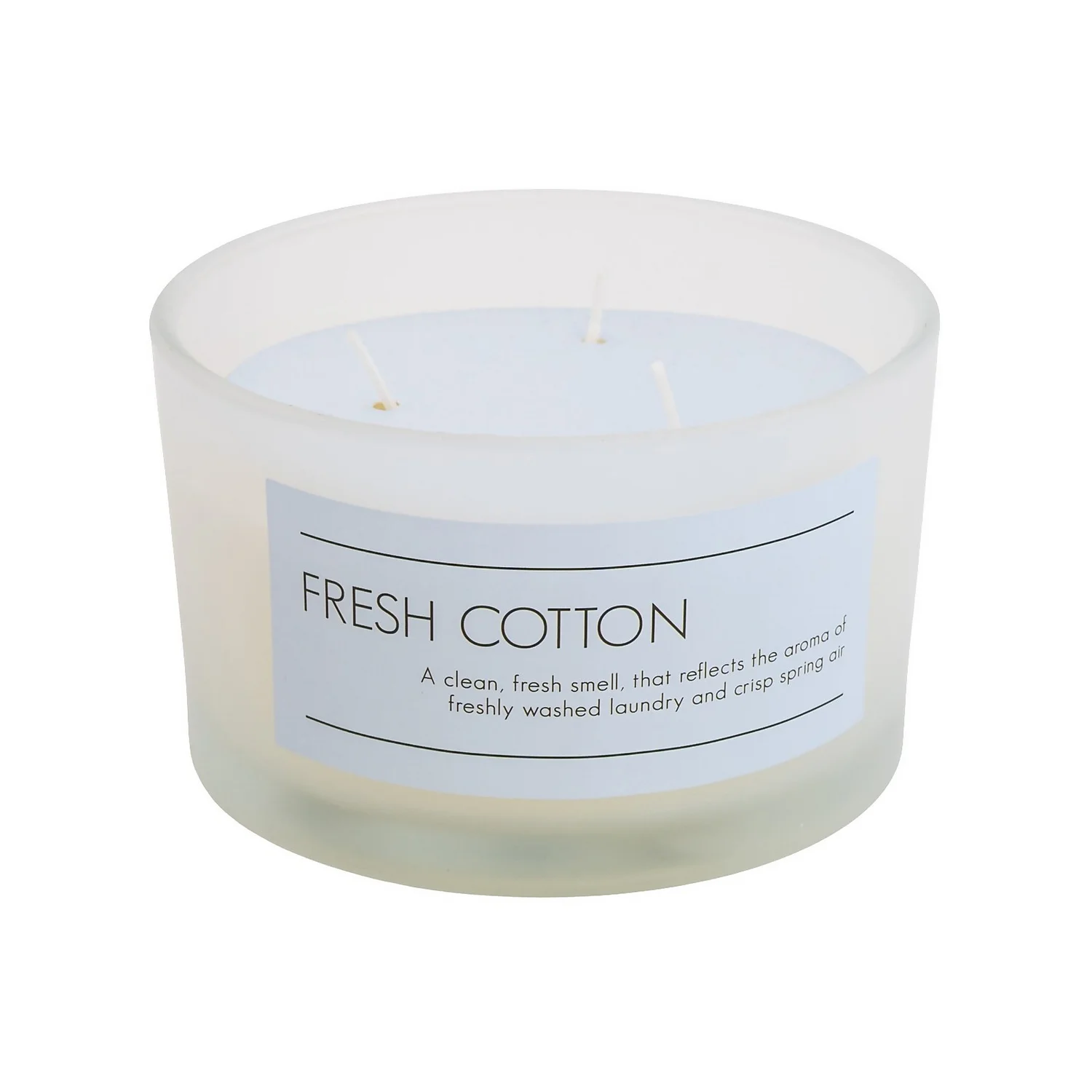 Fresh Cotton Multi Wick Scented Candle 1 Fresh Cotton Multi Wick Scented Candle