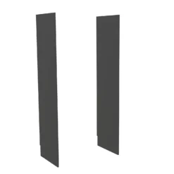 House Beautiful End Panel (Pair) Realm - Carbon Grey