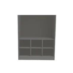 House Beautiful Internal Storage For Double Wardrobe, Pigeon Hole - Grey