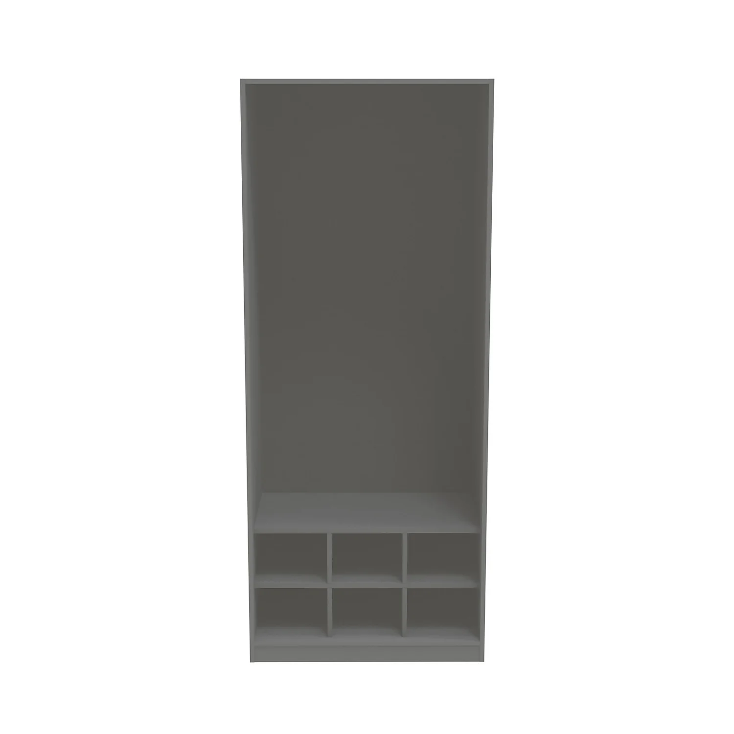 House Beautiful Internal Storage For Double Wardrobe, Pigeon Hole - Grey 2 House Beautiful Internal Storage For Double Wardrobe, Pigeon Hole - Grey - Image 2