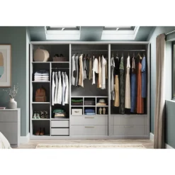 House Beautiful Single Wardrobe Internal Drawer - Grey 7 House Beautiful Single Wardrobe Internal Drawer - Grey -Curver Shop 13864385 1595005842859698