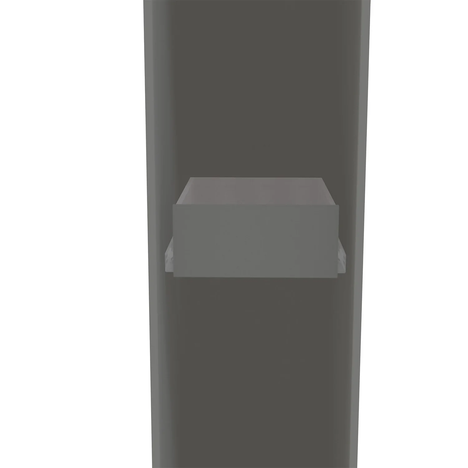 House Beautiful Single Wardrobe Internal Drawer - Grey 1 House Beautiful Single Wardrobe Internal Drawer - Grey