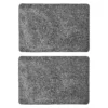Relay Set Of 2 Mats - Dark Grey - 50x 80cm