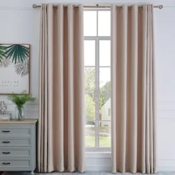 Extendable Curtain Pole With Cage Ball Finial - Brass -Curver Shop 13909289 1434987948183572