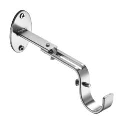 Extendable Curtain Pole With Stud Finial - Steel 25/28mm -Curver Shop 13909291 1854987948559616