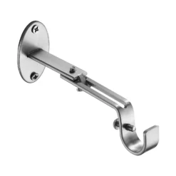 Extendable Curtain Pole With Crystal Finial - Brass -Curver Shop 13909294 1154987948275099