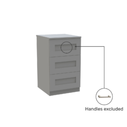 House Beautiful Realm Narrow Chest Of Drawers - Grey Shaker (W) 450mm X (H) 756mm 7 House Beautiful Realm Narrow Chest Of Drawers - Grey Shaker (W) 450mm X (H) 756mm -Curver Shop 13999815 1055005576296888