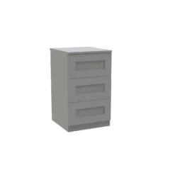 House Beautiful Realm Narrow Chest Of Drawers - Grey Shaker (W) 450mm X (H) 756mm
