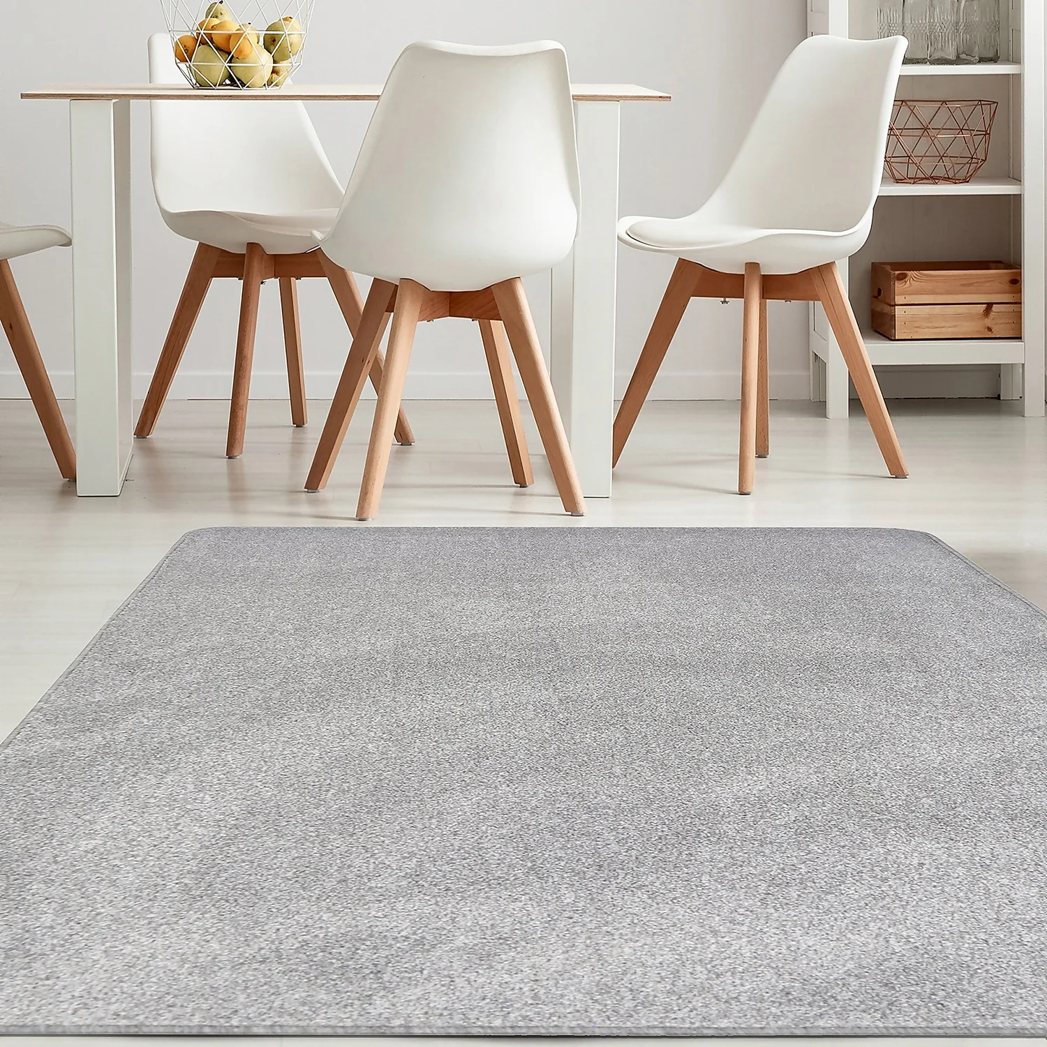 Relay Rug - Light Grey - 140x200cm 2 Relay Rug - Light Grey - 140x200cm - Image 2