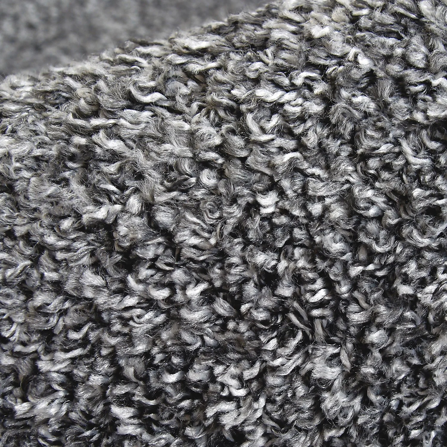 Relay Circular Rug - Dark Grey - 133cm 5 Relay Circular Rug - Dark Grey - 133cm - Image 5