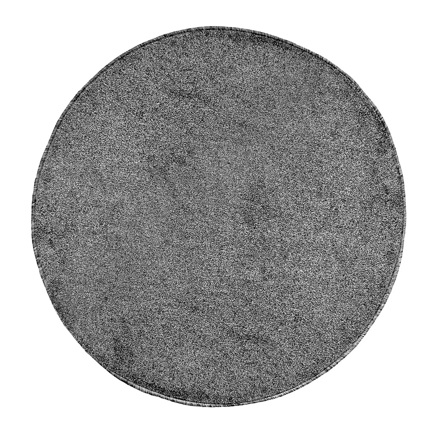 Relay Circular Rug - Dark Grey - 133cm 1 Relay Circular Rug - Dark Grey - 133cm