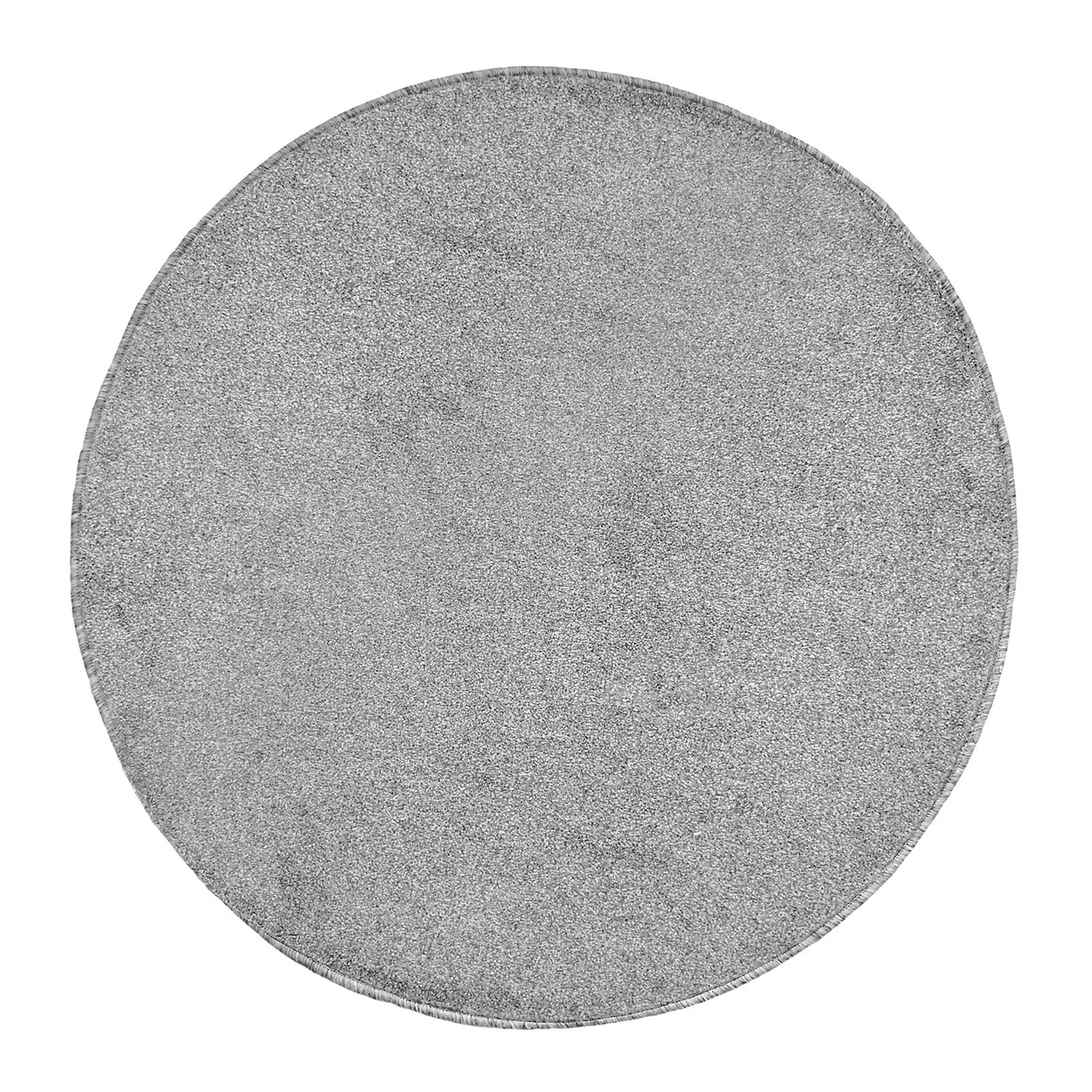 Relay Circular Rug - Light Grey - 133cm 1 Relay Circular Rug - Light Grey - 133cm