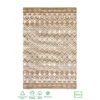 Recycled Cotton Tribal Rug - Ochre - 100x150cm