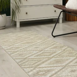 Recycled Diamond Rug - Natural - 60x230cm 7 Recycled Diamond Rug - Natural - 60x230cm -Curver Shop 14015897 5365006088488964